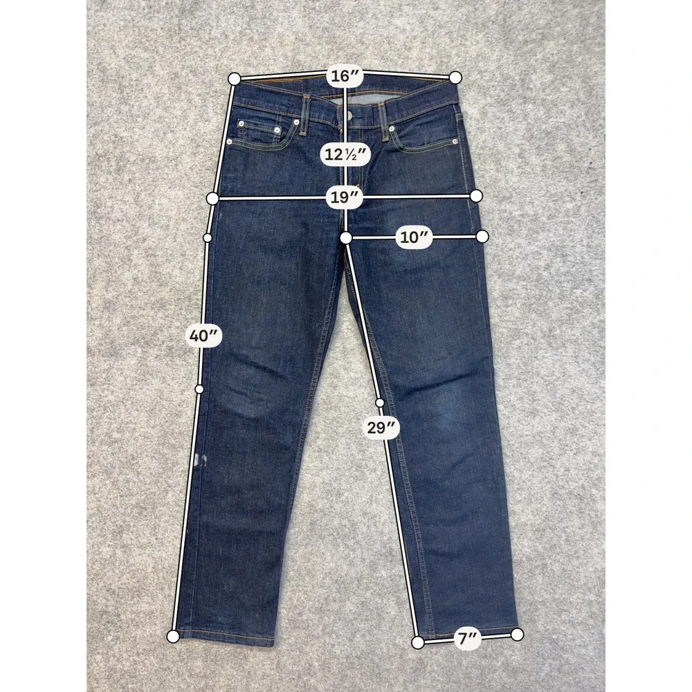 Lot of 4 Levi's 511 Slim Fit Jeans Mens 30x30 Blue Denim Work Pants Bundle
